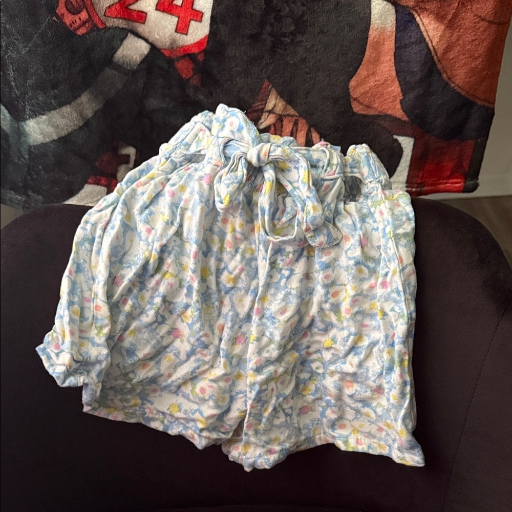 Floral Patterned girl kid Shorts